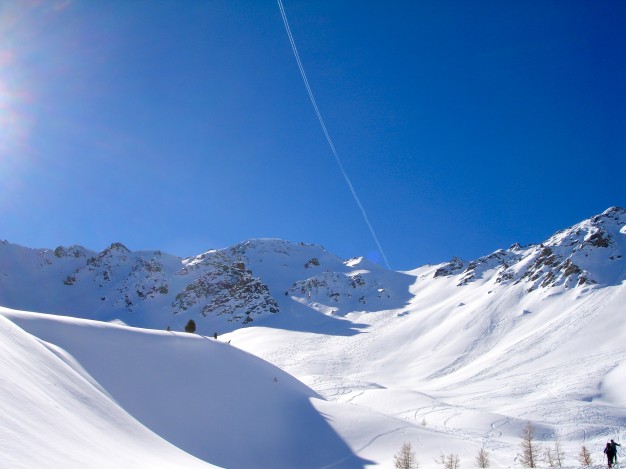 Ski de randonnée au Col Perdu avec les guides de Serre Chevalier.