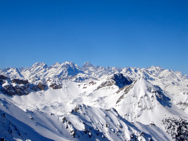 Côte Belle : ski de randonnée avec les guides de Serre Chevalier.