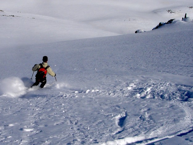 Ski de randonnée au Charoumu, vallée de la Clarée, avec les guides de Serre Chevalier